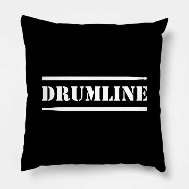 DRUMLINE Pillow by timlewis