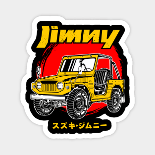 Jimny Classic Yellow Magnet