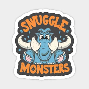 Snuggle Monster Magnet