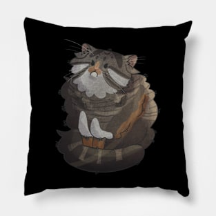 Angry Manul - Pallas's Cat Pillow