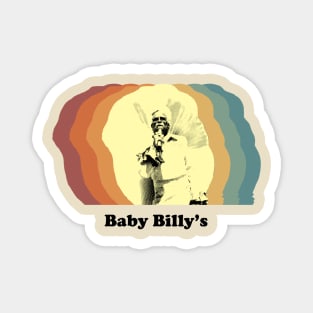 Baby Billy's Shadow Vintage Retro Magnet