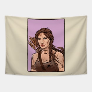 Lara Croft Tapestry