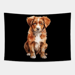 Puppy Nova Scotia Duck Tolling Retriever Tapestry