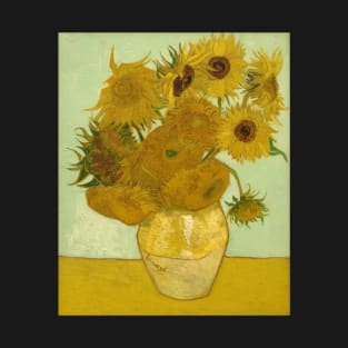 Vincent Van Gogh Sunflowers, Art Lover Gift T-Shirt