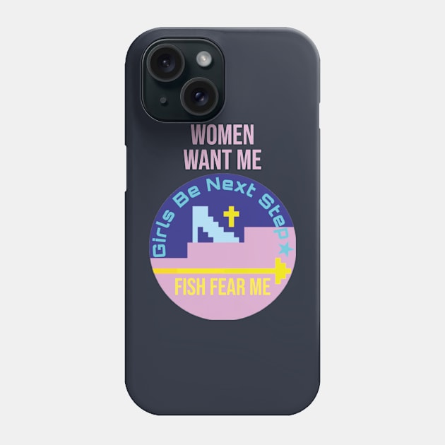 Fish Fear Me Phone Case by replacebob