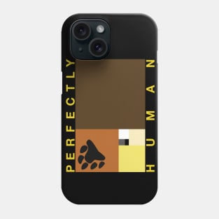 Perfectly Human - Bear Pride Flag Phone Case