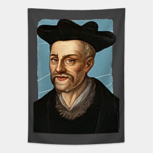 French Writer François Rabelais illustration Tapestry