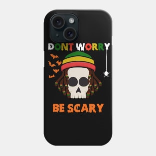 Funny Skull Skeleton Halloween Reggae costume Gift Phone Case