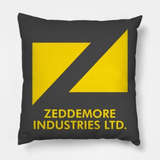 Ghostbusters Frozen Empire - Zeddemore Industries Logo (Gold) Pillow