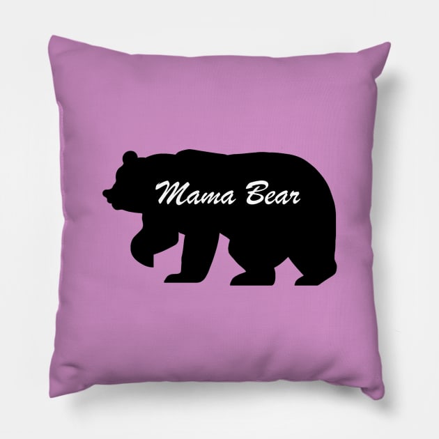 MUTCD W11-16 Mama Bear Sign Pillow by HipsterSketch