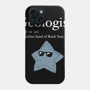 Geology T Shirt I Rock Star stone Phone Case