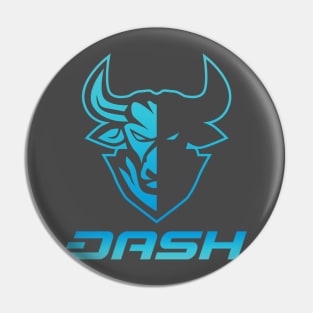 Dash  Crypto Cryptocurrency Dash  coin token Pin