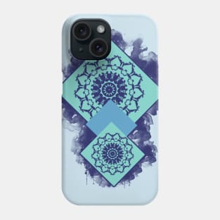 Blue Dreamcatcher Mandala Phone Case