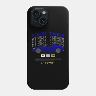 Street Tuners Blue Del Sol JDM Phone Case