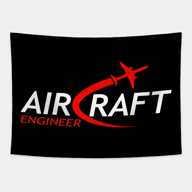 aircraft engineer aerospace engineering funny idea Tapestry by PrisDesign99