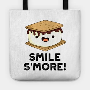 Smile Smore Cute Sweet Food Pun Tote