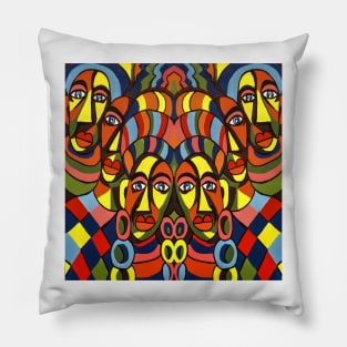 African Colors Pillow