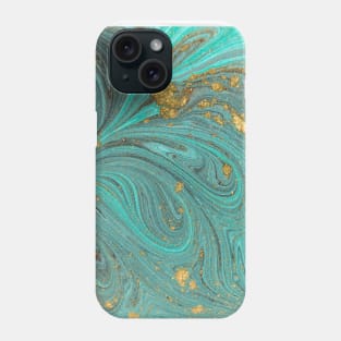 Blue marble Phone Case