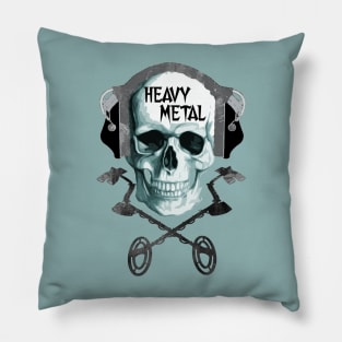 Treasure Hunter - Heavy Metal Pillow