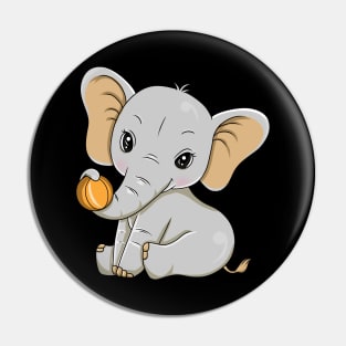 Elephant with big Ears and Ball Pin