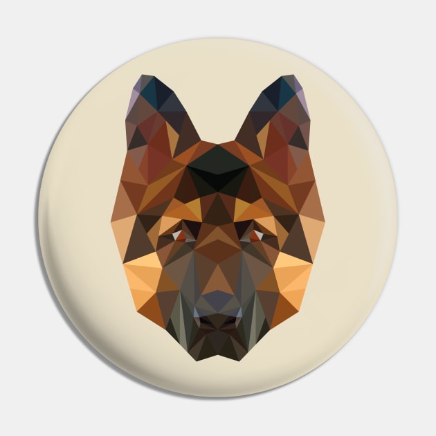 German Shepherd Pin by MKD