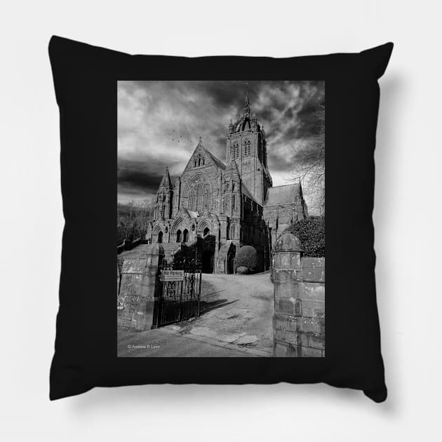 Thomas Coats Memorial Baptist Church, Paisley. Pillow by arlyon