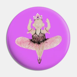 Ballerina in pink. Pin