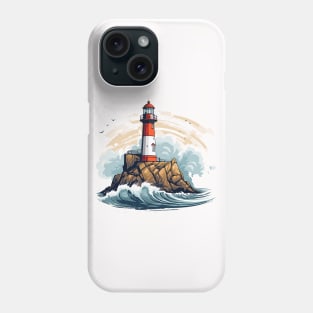 Lighthouse Seacoast Beauty Nature Ocean Discovery Phone Case