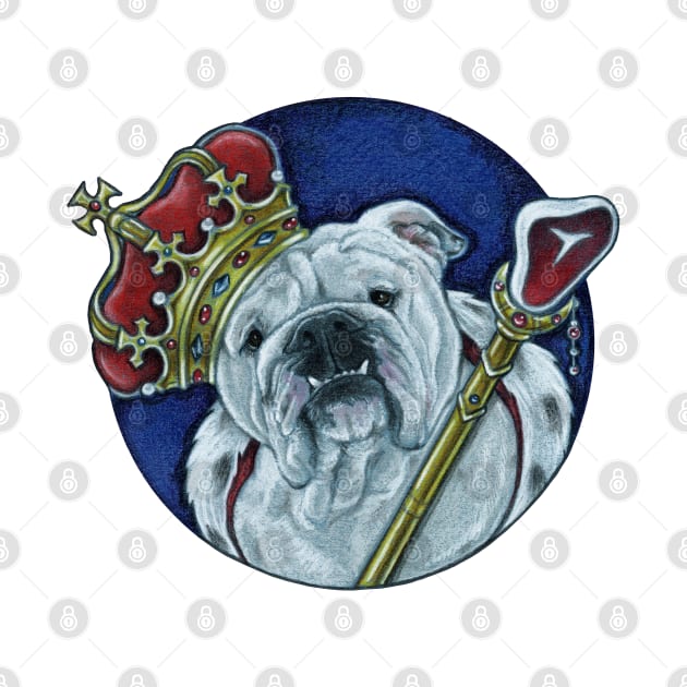 King Bulldog by Nat Ewert Art