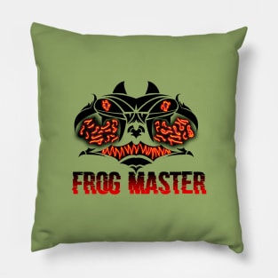 frog master Pillow