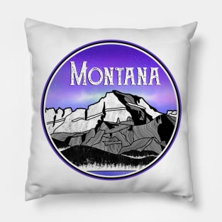 Mount Gould Montana Pillow