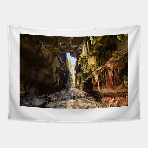 The Hidden Waterfall Tapestry by Aidymcg