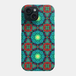 Moroccan arabic oriental tile pattern Phone Case