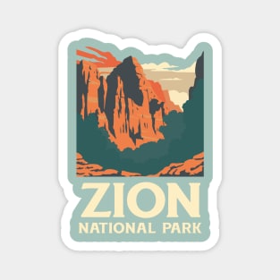 Utah Zion National Park Magnet