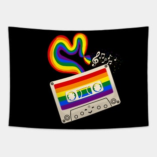 Happy Pride Playlist Tapestry