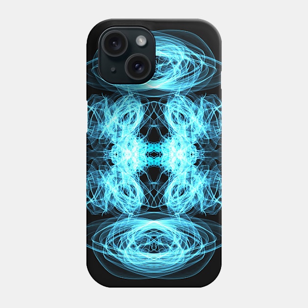 Lighting mandala Phone Case by melcu