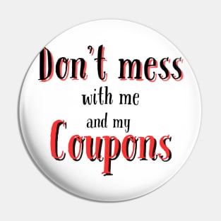 coupons tee Pin