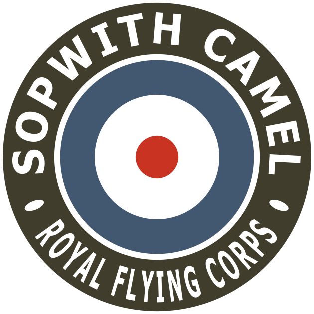 Sopwith Camel - Royal Flying Corps Kids T-Shirt by Lyvershop