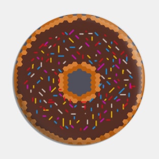 Chocolate Donut Pin