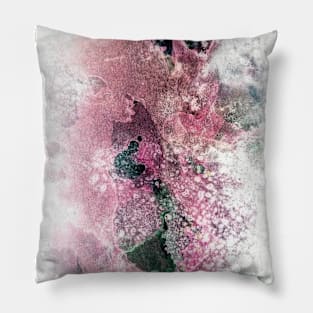 Pink Abstract Pillow