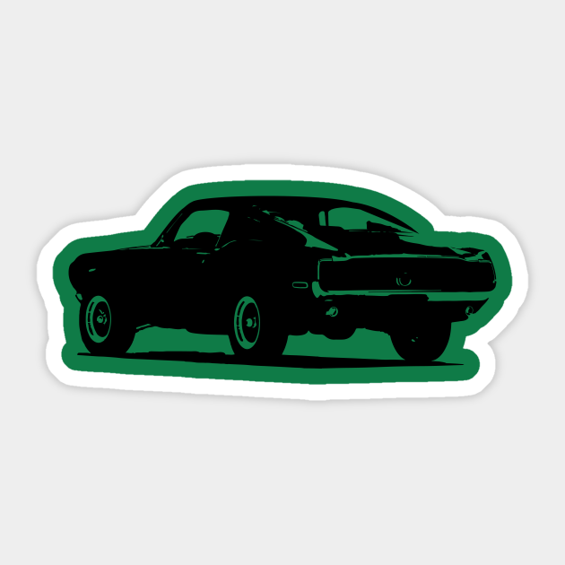 Discover Ford mustang 68 fastback bullitt - Ford Mustang - Sticker