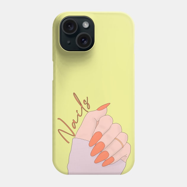 Marvelous Nails Phone Case by DiegoCarvalho