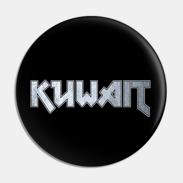 Heavy metal Kuwait Pin by KubikoBakhar