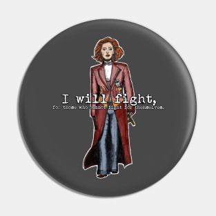 Wonder Scully Pin