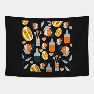 Orange juice Tapestry