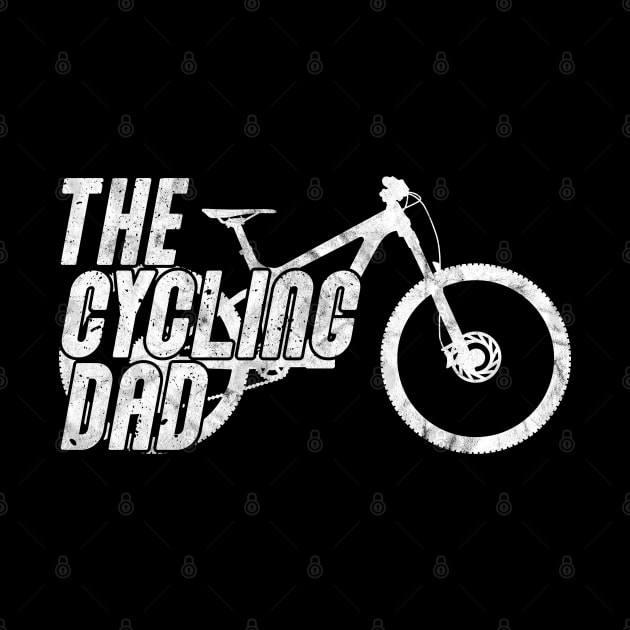 cycling dad father cyclist mountain bike gift mtb bycicle by TheOutdoorPeople