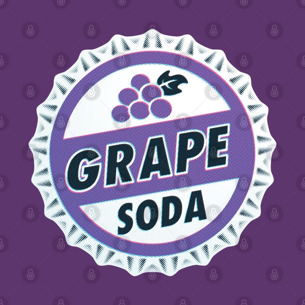 Up Movie Grape Soda bottle cap by GraficBakeHouse