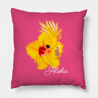 Aloha Cockatiel Pillow