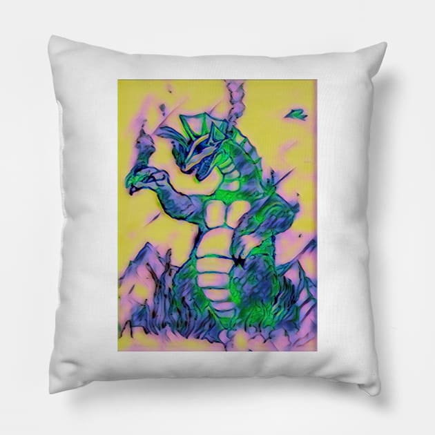 Giant Dinosaur Titanosaurus  #4 Pillow by Robzilla2000