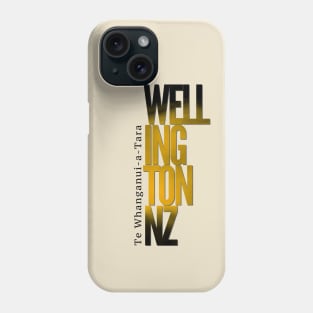 Te Whanganui-a-Tara Wellington Aotearoa New Zealand Phone Case